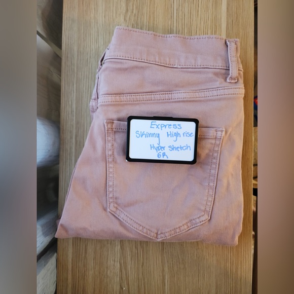 Skinny High Rise Hyper Stretch Jeans 6R - Picture 1 of 3